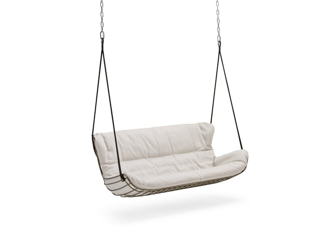 Freifrau Manufaktur Leyasol Wingback Couch Swing Seat 1600